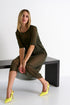 Shan Mia Long mesh dress